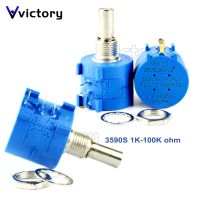 3590S Multiturn Potentiometer 500 1K 2K 5K 10K 20K 50K 100K ohm Potentiometer Adjustable Resistor 3590 102 202 502 103 503 104