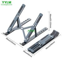 YYLM N3 Portable Laptop Stand Aluminum Foldable Notebook Stand for 10-15.6 Inch Laptops for Compatible with Macbook Lenovo DELL Laptop Stands