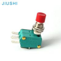 ❉๑ 50pcs DS448 type mounting hole 12mm push button micro switch 2NO 2NC RED GREEN