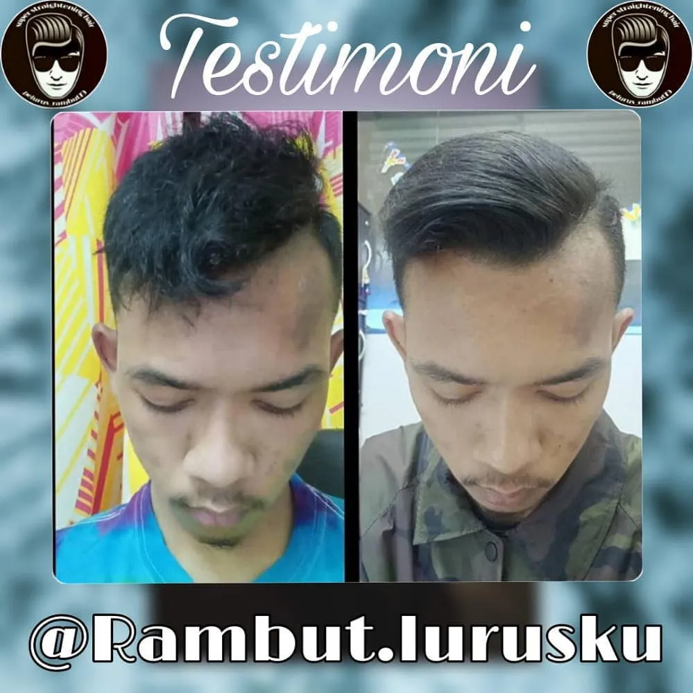 cara melembutkan rambut lelaki