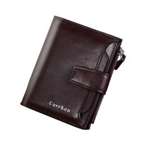 Men Wallets New Hasp Card Holders Zipper Fashion Short Men Coin Purse Pu Leather High Quality Male Money Clip For Men