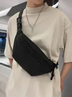 ins trendy brand chest bag mens summer new crossbody bag Japanese casual versatile one-shoulder mobile phone small backpack waist bag women 【JYUE】