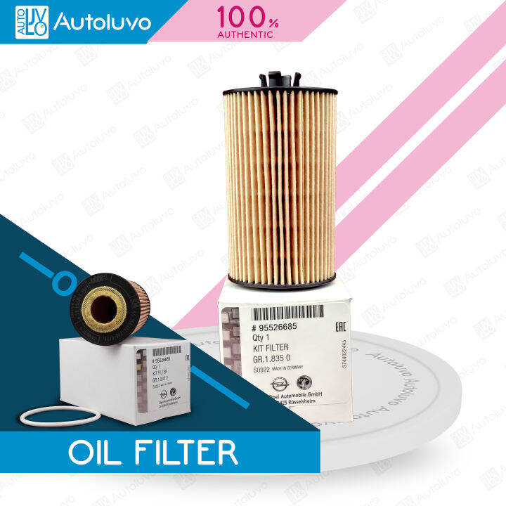 Genuine Opel Insignia/Mokka Oil Filter (95526685) | Lazada Singapore