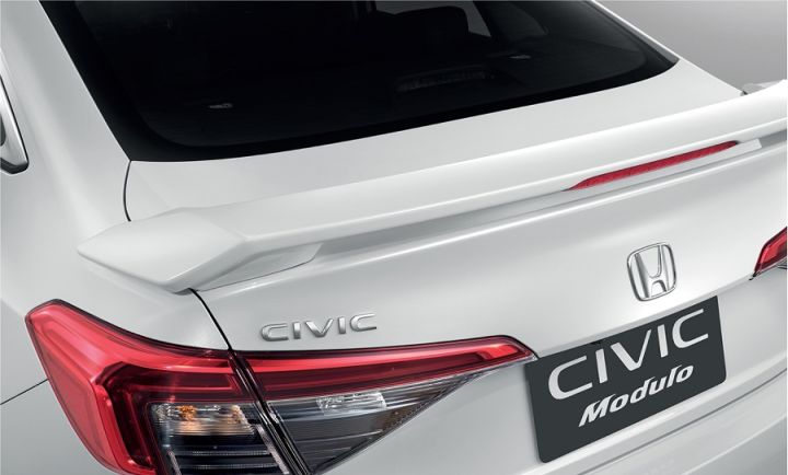 สปอยเลอร์-สปอยเลอร์หลังรถยนต์-civic-2021-fe-ทรง-m0dulo-ทรงยกมีไฟเบรคled-งานพลาสติก-pp