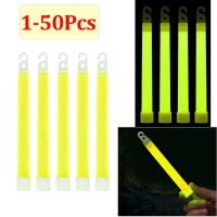 ♈✴☽ 1-50Pcs Military Survival Kit Glowing Stick Ultra Bright Emergency Light Sticks For Camping And Emergency Survival Earthquake