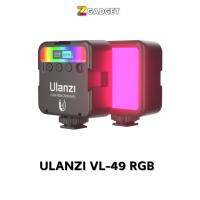 Ulanzi VL49 Rechargable mini RGB Lightไฟขนาดเล็กพกพาสะดวก สามารถปรับสี RGB ได้ 360 สี