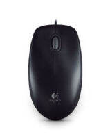 Logitech M100r เม้าส์มีสาย USB Mouse สบาย ทนทาน ขาดไม่ได้ เชื่อมต่อด้วยสาย USB (1000 dpi)