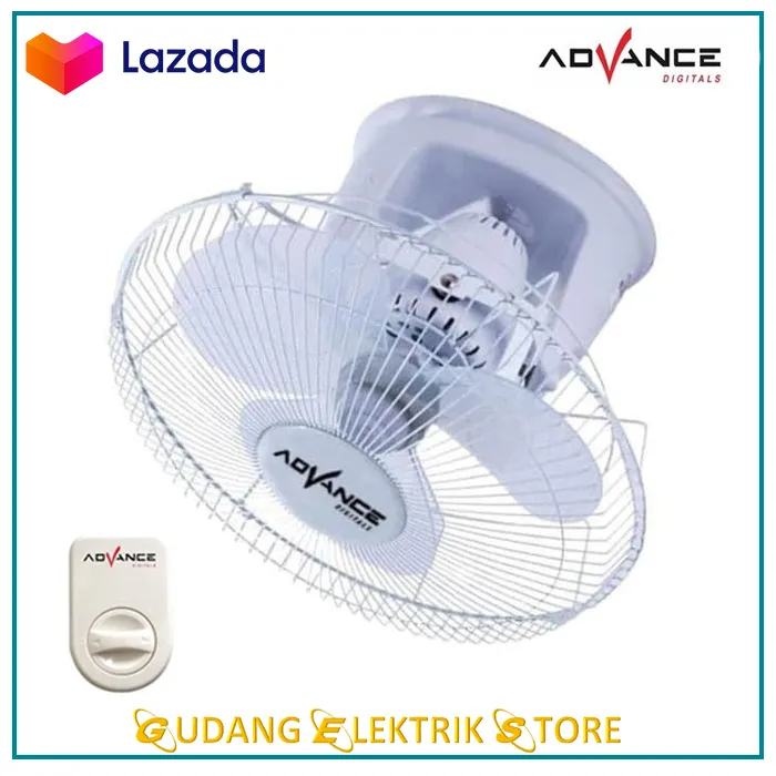 Advance OBF16 Kipas Angin Plafon / orbit fan / auto fan 16 inch Gransi