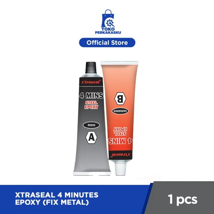 Xtraseal 4 Minutes Epoxy (Fix Metal) Lazada Indonesia
