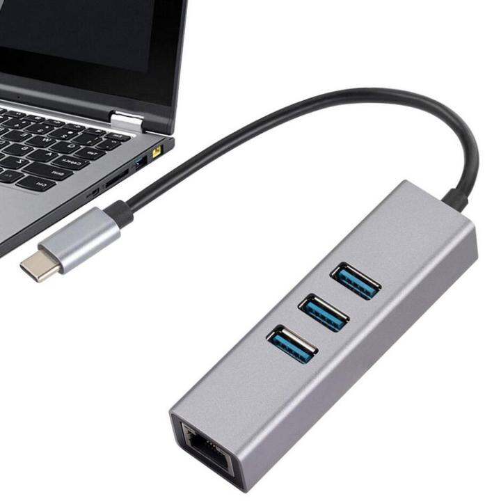 multiple-usb-port-adapter-usb-3-0-type-c-to-rj45-adapter-durable-usb-hub-ultra-slim-portable-data-hub-applicable-for-laptop-pc-flash-drive-mobile-hdd-and-more-exceptional