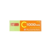 Viên Sủi Vitamin C 1000Mg Opc Giúp Tăng Đề Kháng, Giảm Mệt Mỏi Hộp 10 Viên