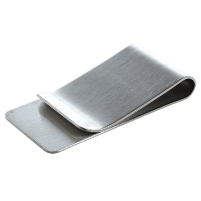 Money Clip, Stainless Steel Silver