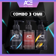 COMBO 3 chai dung dịch vệ sinh nam hương nước hoa ACEMAN 100ml