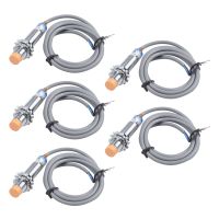 【YD】 5X DC6-36V 300MA NPN NO 3-Wire 4Mm Tubular Inductive Proximity Sensor LJ12A3-4-Z-BX