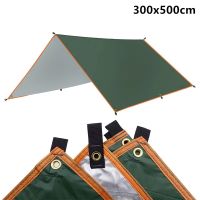 4x3m 3x3m Awning Waterproof Tarp Tent Shade Ultralight Garden Canopy Sunshade Outdoor Camping Hammock Tourist Beach Sun Shelter