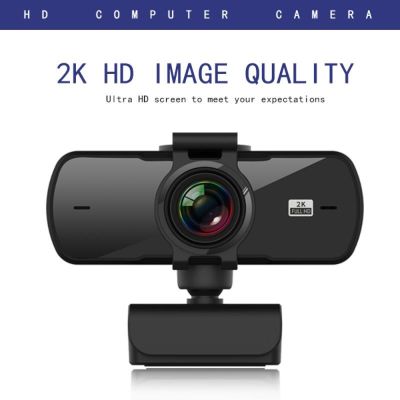 ZZOOI RYRA Webcam 2K Full HD 1080P Web Camera Autofocus With Microphone USB Web Cam For Computer Laptop Desktop YouTube Webcamera