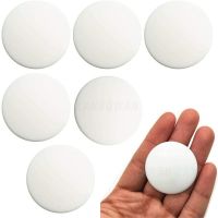 6PCS White Door Stopper Wall Protector Self-adhesive Transparent  Silicone Door Handle Bumper Protective Plug Muffler Non-slip Decorative Door Stops