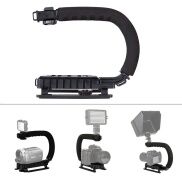 CW U C Shaped Holder Video Handheld Stabilizer for DSLR Camera and