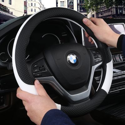 （Two dog sells cars） Sport Auto Steering Wheel Cover Auto Spare Parts Cars Steering Wheel Protective Covers Car Styling Car Steering Wheel Cover