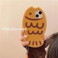 ดูดี กรณี iphone taiyaki apple 14/12/13/11 เคสมือถือ iphone13/xr/6s การ์ตูน xsmax/8p7 generation soft shell