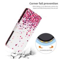 P Smart S 2020 Flip Case for Y5 2018 Y6 Y7 Y9 Prime 2019 Y5P Y6P Y7P Y8P Cases Cute Cat Flower Leather Wallet Phone Cover