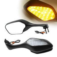 Motorcycle Rear View Mirrors W/ LED Turn Signal For Honda CBR1000RR CBR 1000 RR 2008-2016 View Mirror with Turn Signal light