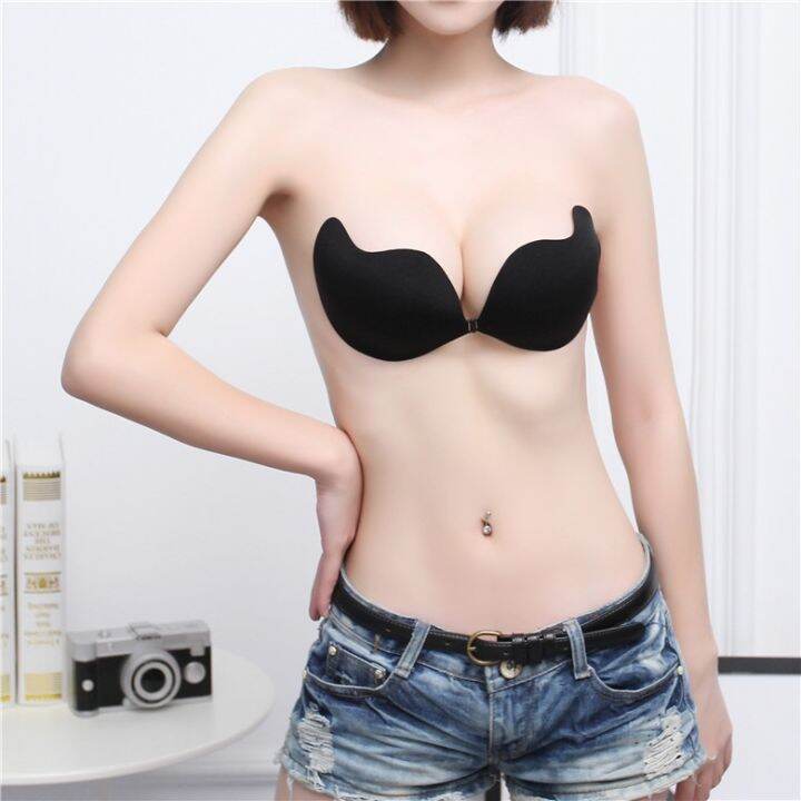 the-anterior-lala-goddess-mango-placket-strapless-a-chip-silicone-invisible-bra-underwear-large-yards-spot