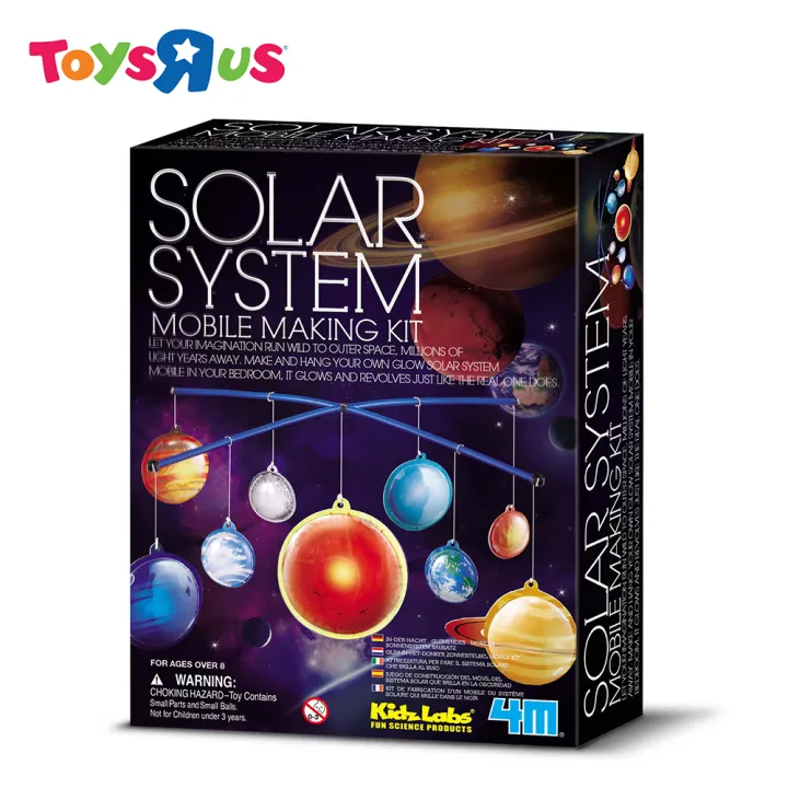 4M KidzLabs Solar System Mobile Making Kit Lazada PH