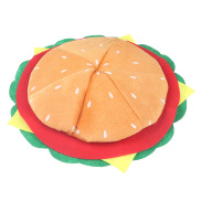 Cheeseburger hình mũ Đầm đi tiệc lên chidi vui thức ăn nhanh Hamburger mũ