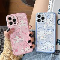 Cinnamorol Melody Cartoon Shockproof Phone Case for Iphone 12 11 13Pro Max Xr X Xs Max cute Cartoon Phone Case