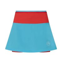 LA SPORITVA SWIFT ULTRA SKIRT 5" WOMEN MALIBU BLUE/HIBISCUS  กระโปรงสำหรับวิ่ง