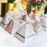 CW 50pcs/100pcs NewStyleBox ChocolateWedding FavorsBoxes With THANKS Card amp;Party Supplies