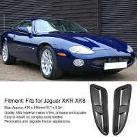 ‘；【。 ABS Plastic Bonnet Air Vent Car Modified Parts Fits For Jaguar XKR XK8