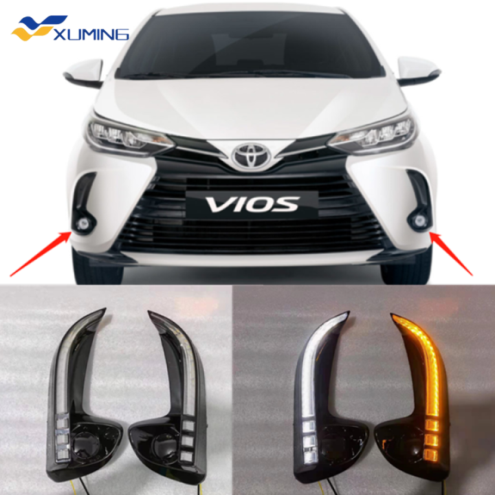 xuming Daytime running light for Toyota Yaris 2021 DRL Foglamp for