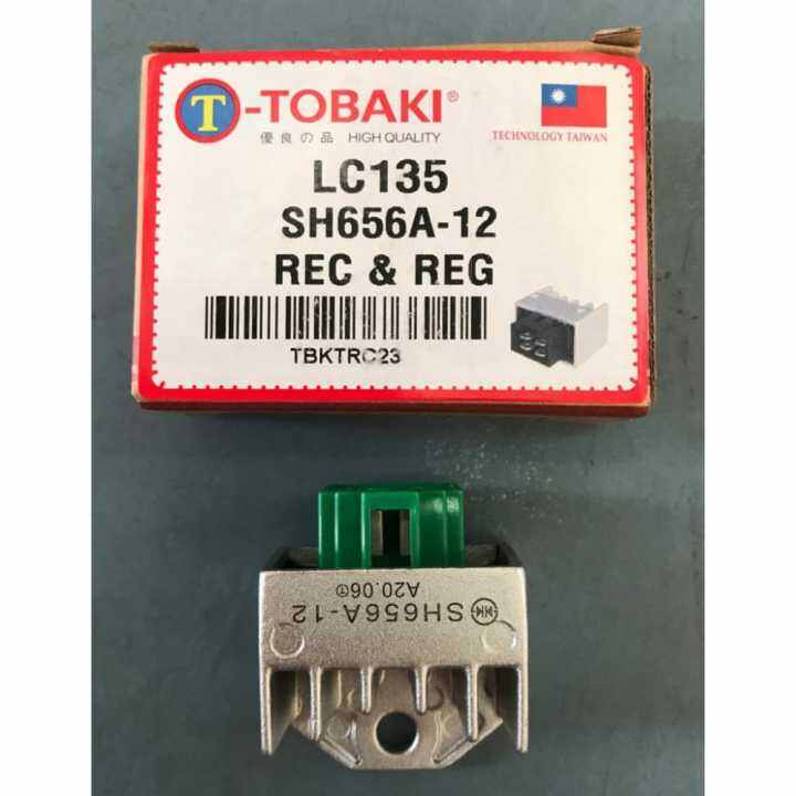 RECTIFIER FOR YAMAHA LC135 (TOBAKI) Lazada