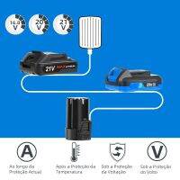 ไม่แปรงถ่านไฟฟ้าสว่านไขควงไร้สาย16.8V/20V/21V,35/45/60/125 (ค้อน) Nm ที่กระตุ้นพลังงานแบตเตอรี่ลิเธียมไอออนโดย PROSTORMER