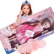 Búp bê barbie 60cm công chúa elsa đồ chơi cho bé gái 2 3 4 5 tuổi có hộp