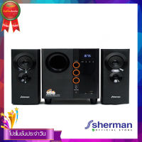 Sherman ชุดลำโพง Active 2.1 Ch (Bluetooth) รุ่น SB-55B2B สีดำ