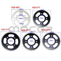 Newprodectscoming 420/428 Chains 37T/41T/48T tooth 58mm Rear Chain Sprocket for ATV Quad Pit Dirt Bike Buggy Go Kart Motorcycle Accessories