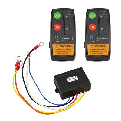 50Ft Auto Wireless Console Winch Remote Control Car Manual Transmitter Button Console For Car Atv Suv Truck