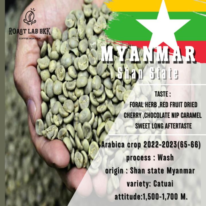 สารกาแฟ-myanmar-green-bean-arabica100-อาราบิก้า-พม่า-รัฐฉาน-เกรดaa