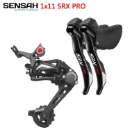 SENSAH SRX PRO ความเร็วในการ1X11,11 S Road Groupset, R/L Shifter + รางโซ่ล้อหลัง,กรวดจักรยาน-Cyclo-Cross