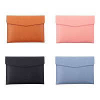 【CC】 Leather Business Briefcase File Folder Document Paper Organizer Storage School Office Stationery