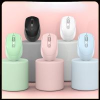 Wireless Mouse Mute Bluetooth-compatible Mouse Mute Battery Mouse 2.4G Wireless Office Mouse PC Accessopries Free shipping Best