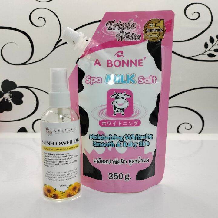 ABONNE SALT 350G AND SUNFLOWER OIL 100ML Lazada PH