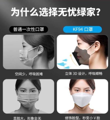 หน้ากากอนามัย-kf94-mask-หน้ากากอนามัยทรงเกาหลี-แพ็ค-10-ชิ้น-หน้ากากอนามัยเกาหลี-งานคุณภาพเกาหลีป้องกันไวรัส-pm2-5