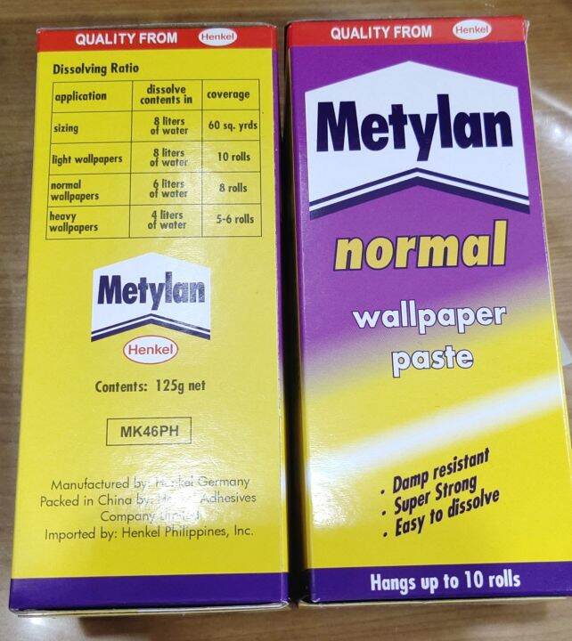 cod Metylan Paste/ Heavy Duty Wallpaper Adhesive Lazada PH