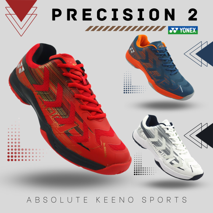 YONEX Precision 2 Badminton Shoes Lazada