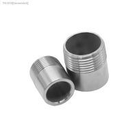 ❁ﺴ❦ 1/8 1/4 3/8 1/2 3/4 1 -2 BSP NPT Male x Butt Welding Nipple 304 316 Stainless Steel Pipe Fitting Connector Coupler