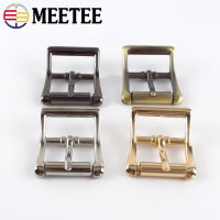 Meetee 25ชิ้น2025มิลลิเมตรโลหะเข็มขัดสายรัดปรับหัวเข็มขัดคลิปตะขอ DIY รองเท้าสายรัดลูกกลิ้งขาหัวเข็มขัดหนังอุปกรณ์งานฝีมือ